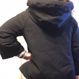 Jil Sander +J Uniqlo Black Cropped Puffer Medium